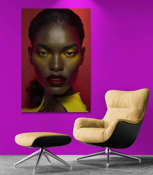 Tablou Canvas - Eleganta Afro 137