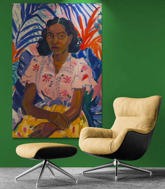 Tablou Canvas - Afro 30 Eleganta Moderna