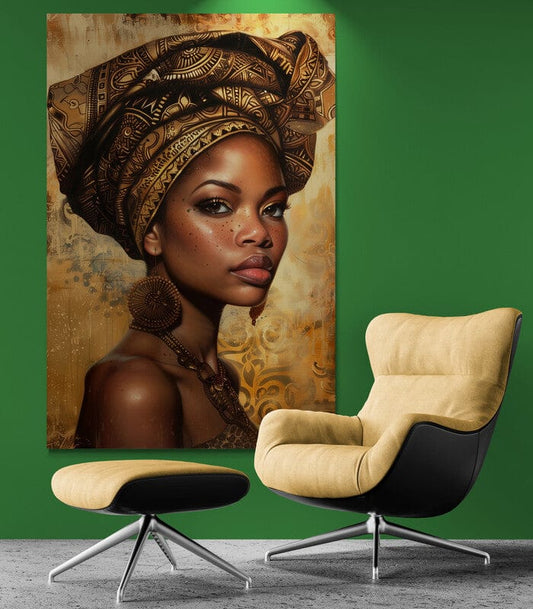 Tablou Canvas - Afro 8 Eleganta Moderna