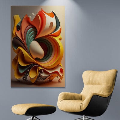 Tablou Canvas - Eleganta Abstracta 3D 53