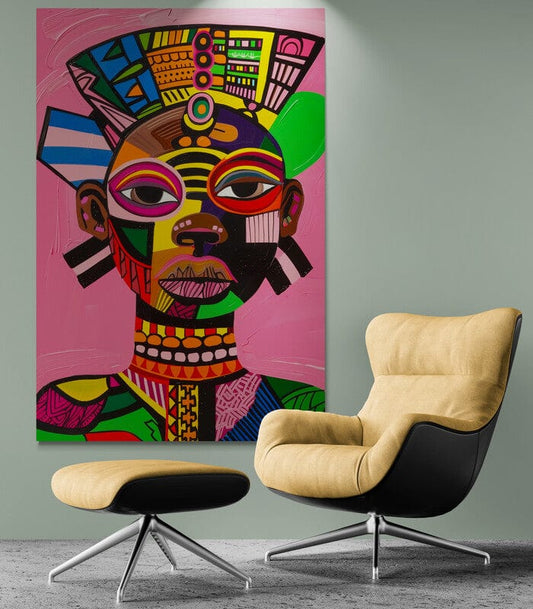 Tablou Canvas - Afro 84