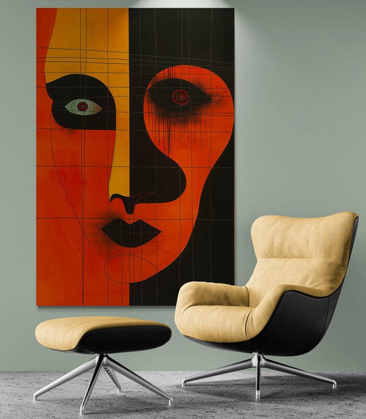 Tablou Canvas - Afro 85 Eleganta Rafinate pentru Casa Ta