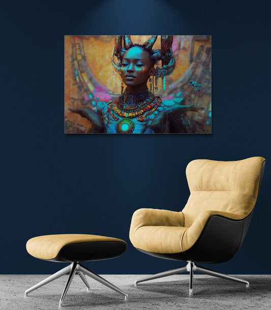 Tablou Canvas - Regina de pe Luna