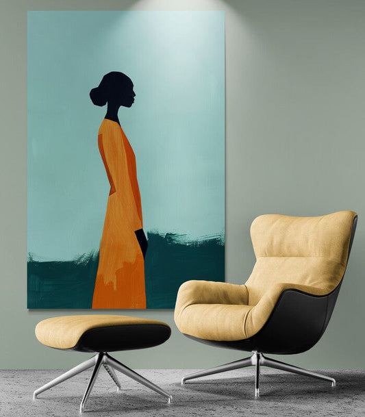 Tablou Canvas - Eleganta Afro 31