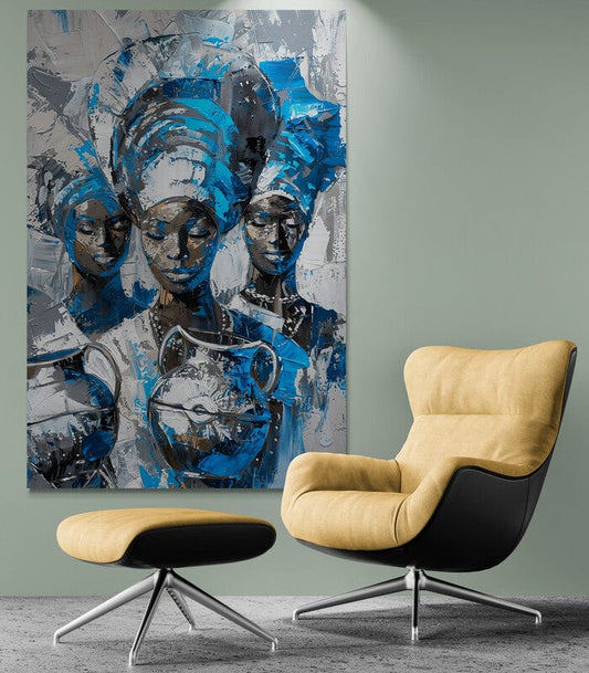 Tablou Canvas - Afro 87 Eleganta Moderna