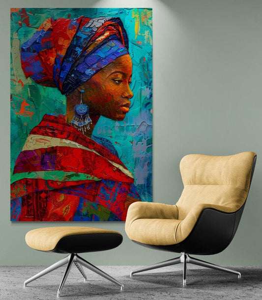 Tablou Canvas - Afro 76 Eleganta Artistica