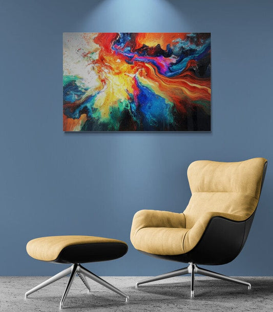 Tablou Canvas - Pastel Abstract Multicolor