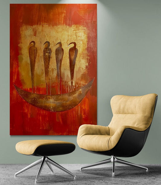 Tablou Canvas - Afro 73 Eleganta si Stil