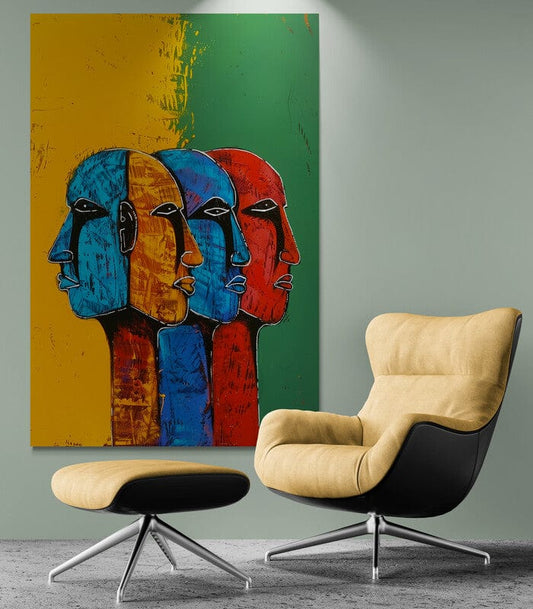 Tablou Canvas - Afro 74 Eleganta si Stil