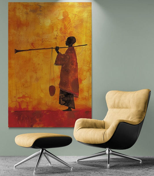 Tablou Canvas - Afro 75 Elegant