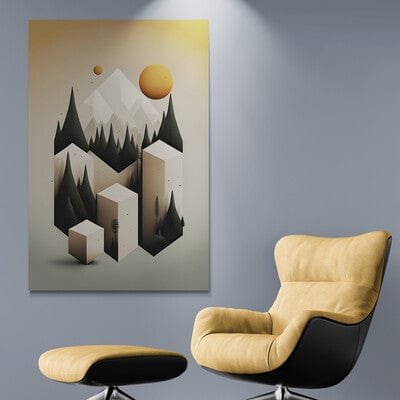 Tablou Canvas - Eleganta Abstracta 3D