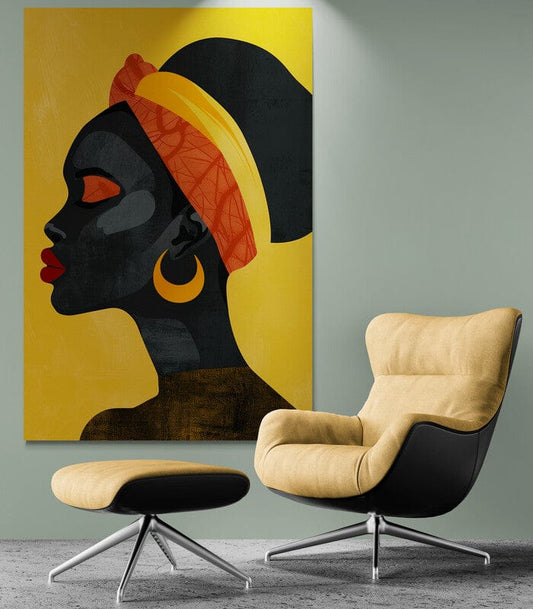 Tablou Canvas - Afro 71