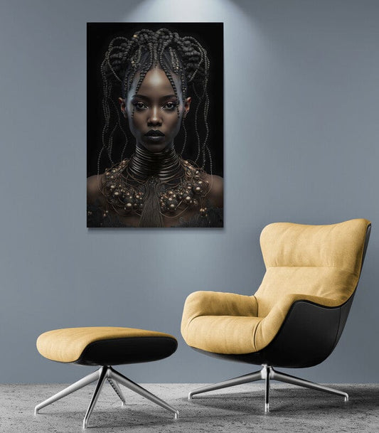 Tablou Canvas - Afro 138 Eleganta Redefinita