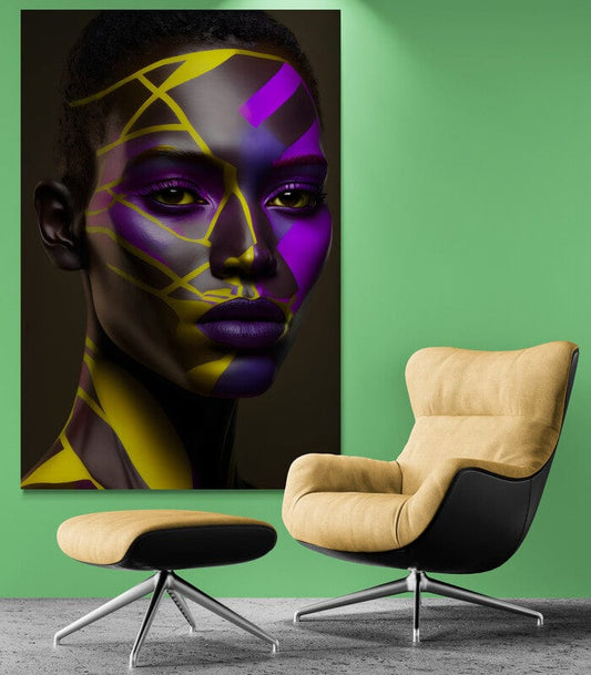 Tablou Canvas - Afro 97 Eleganta Universala