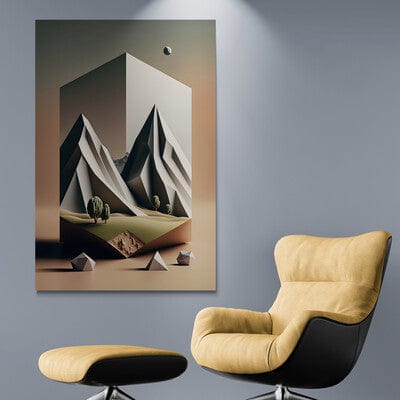 Tablou Canvas - Eleganta Abstracta 3D