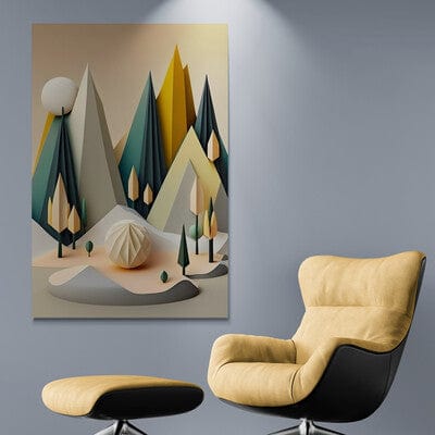 Tablou Canvas - Eleganta 3D Abstracta 68