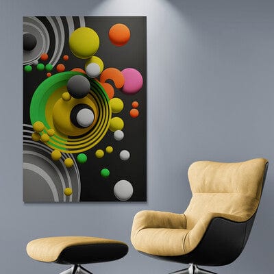 Tablou Canvas - Eleganta Abstracta 3D 62