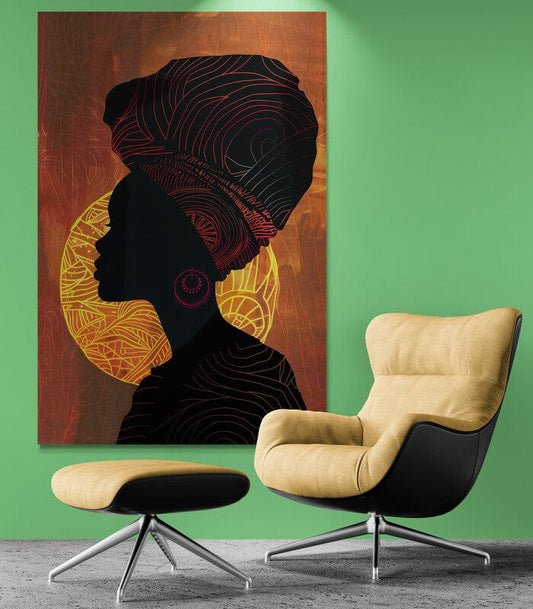 Tablou Canvas - Afro 25 Elegant si Modern