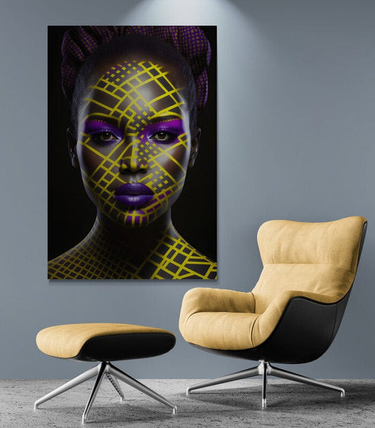 Tablou Canvas - Afro 131 Eleganta si Stil