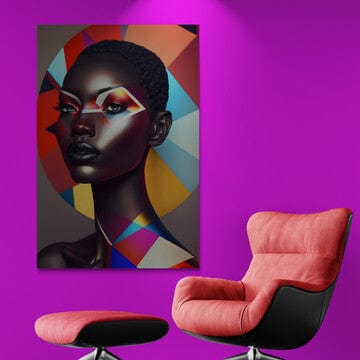 Tablou Canvas - Afro 104