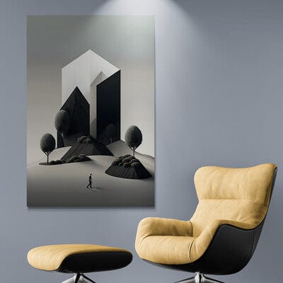 Tablou Canvas - Eleganta Moderna Abstract 3D 126