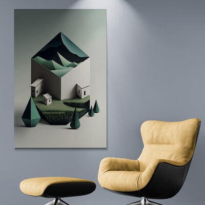 Tablou Canvas - Eleganta Abstracta 3D 97