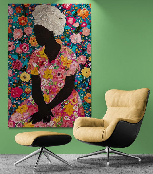 Tablou Canvas - Afro 18 Eleganta Supreuma