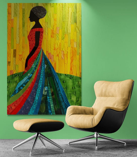 Tablou Canvas - Afro 49 Eleganta