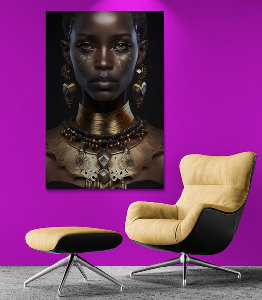 Tablou Canvas - Afro 108 Eleganta Moderna