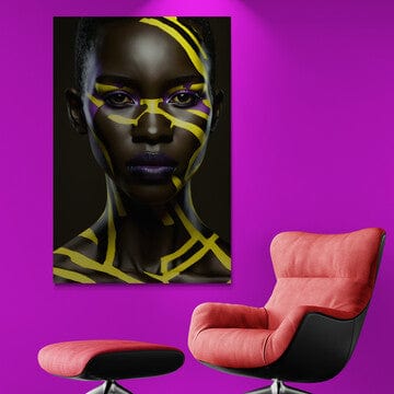 Tablou Canvas - Afro 95 Elegant