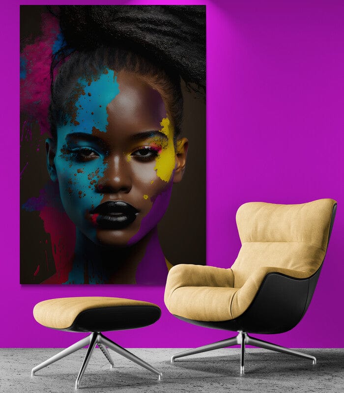 Tablou Canvas - Afro 114