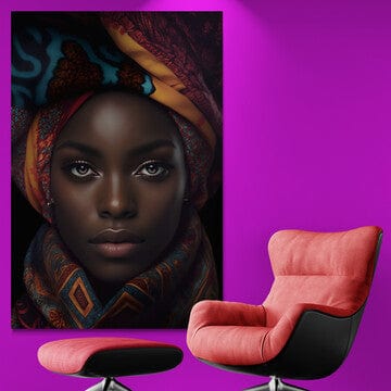 Tablou Canvas - Afro 98 Elegant si Rafinament pentru Casa Ta