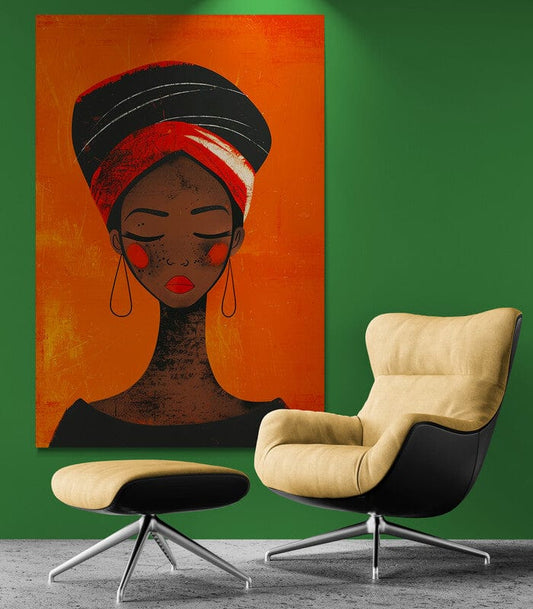 Tablou Canvas - Afro 39 Elegant Contemporan