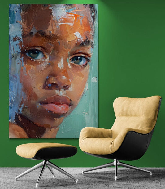 Tablou Canvas - Afro 29 Eleganta si Stil