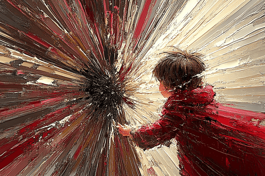 Tablou Canvas - Copil spre Infinit