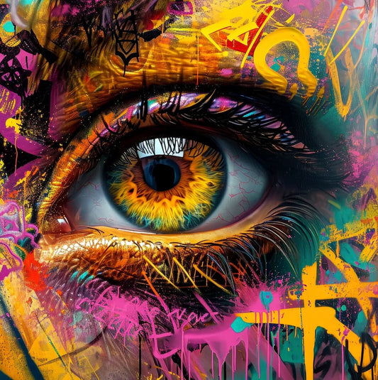 Tablou Canvas - Eleganta Moderna Pop Art 053