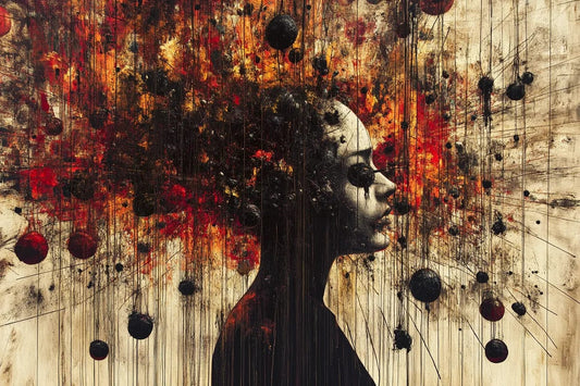 Tablou Canvas - Ganduri de Femeie