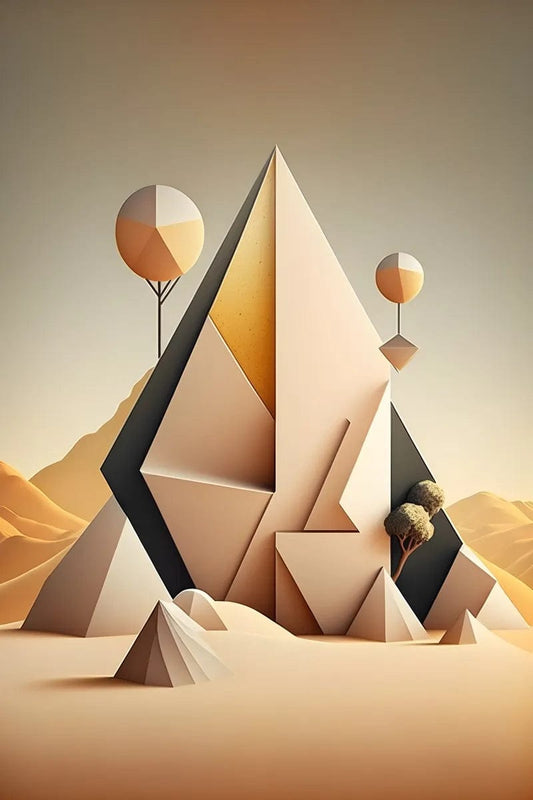 Tablou Canvas - Eleganta Abstracta 3D 79