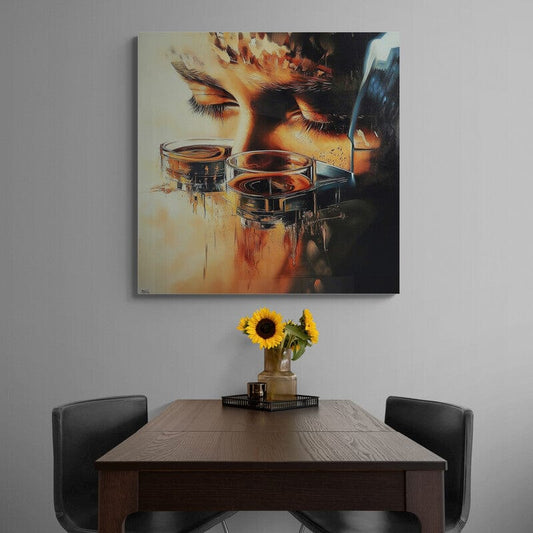 Tablou Canvas - Ochi Inchisi