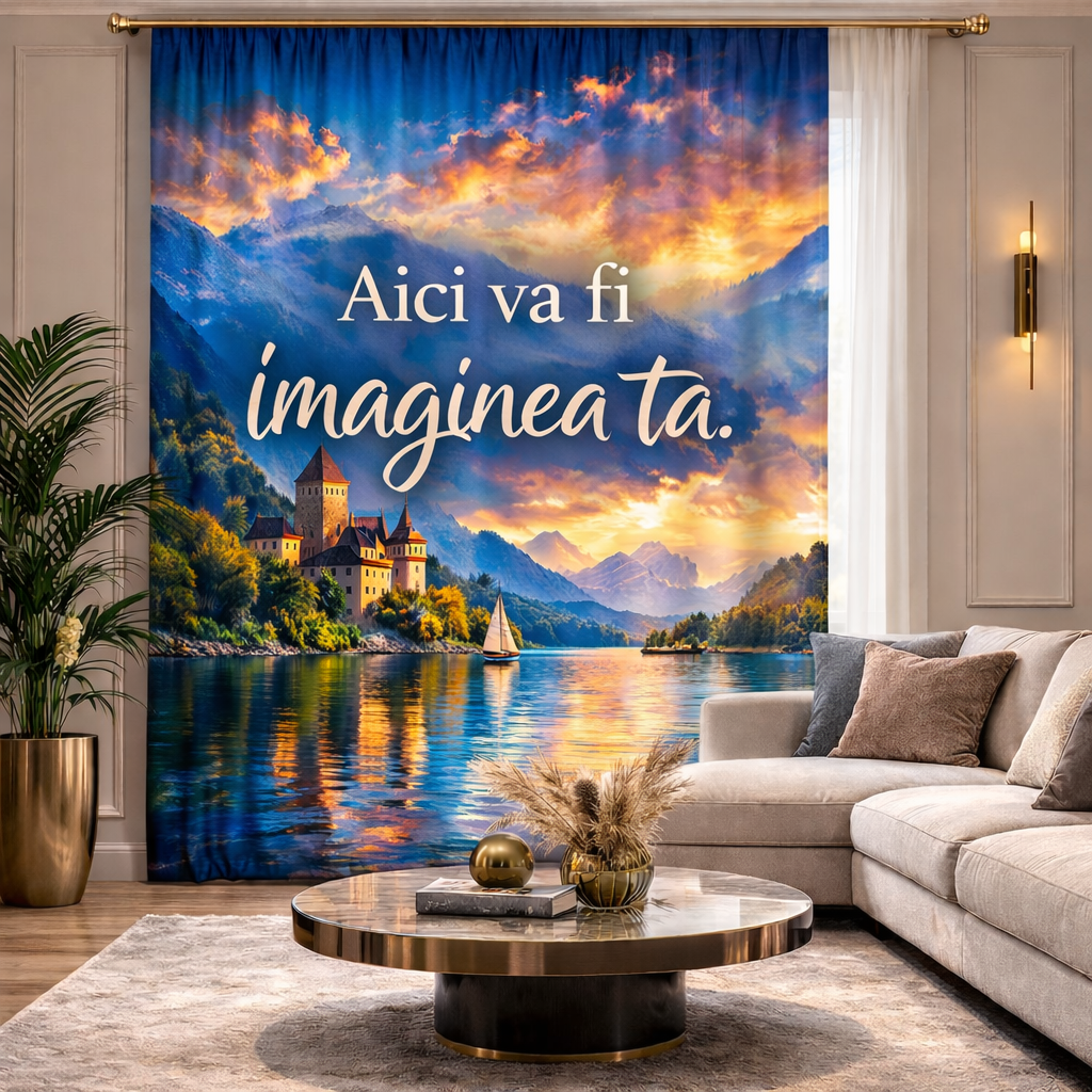 Draperii personalizate la comanda