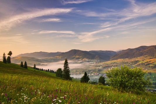 Cel mai minunat răsărit suprins la Paltinu. Un loc de basm