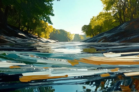 Tablou Canvas - Parau Abstract