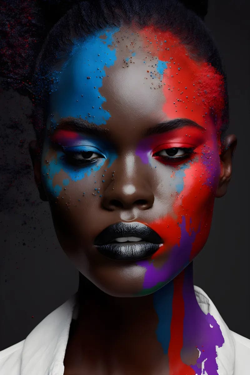 Tablou Canvas - Afro 103 Eleganta