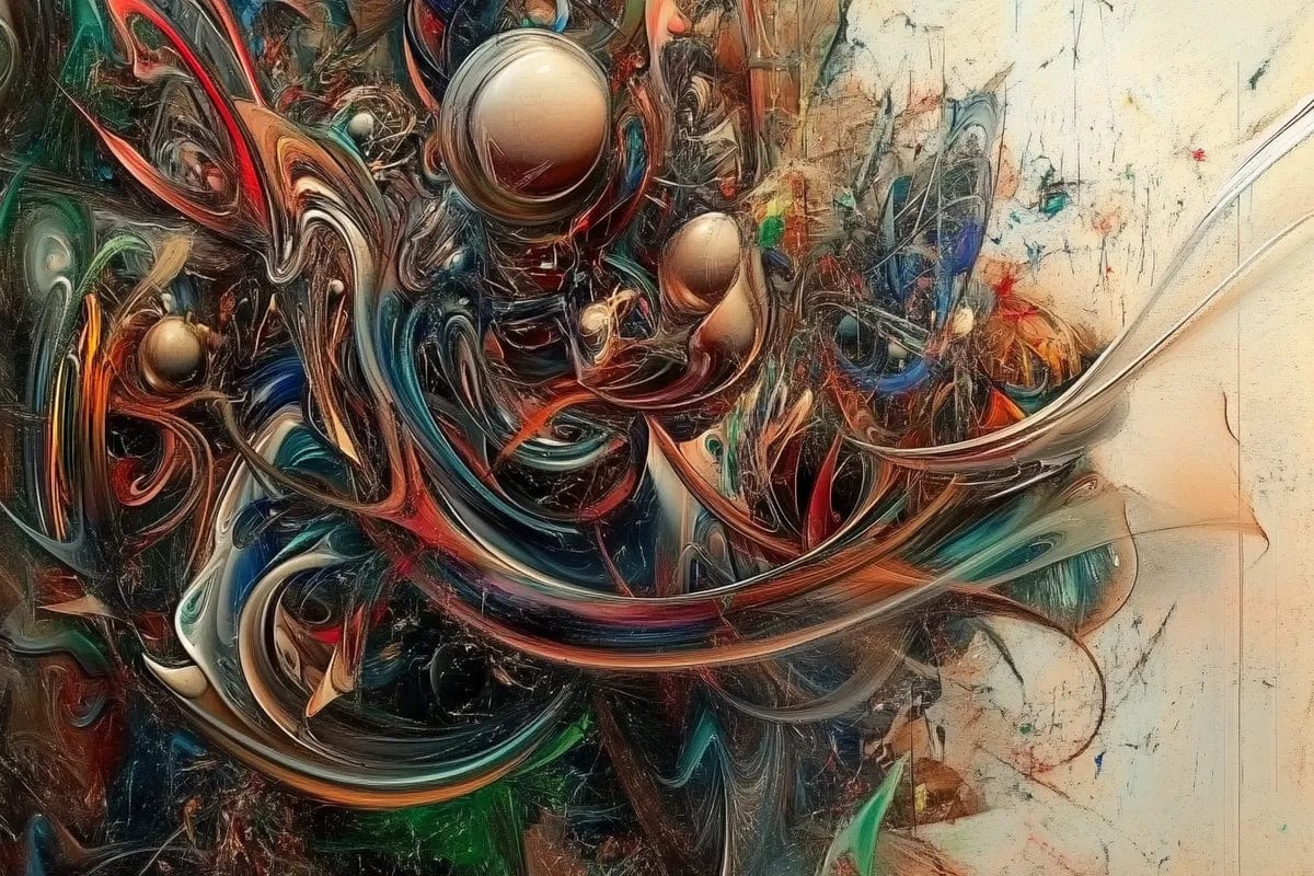 Tablou Canvas - Eleganta Abstracta 3D