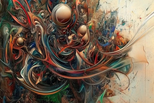 Tablou Canvas - Eleganta Abstracta 3D