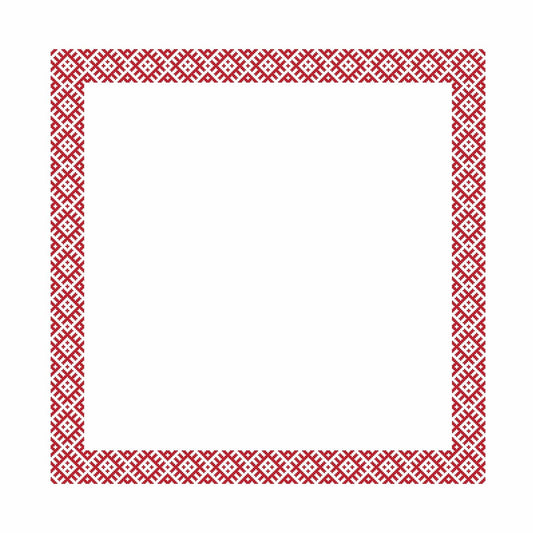 Fata de masa cu motive traditionale 150 X 150 cm - Zibo.ro