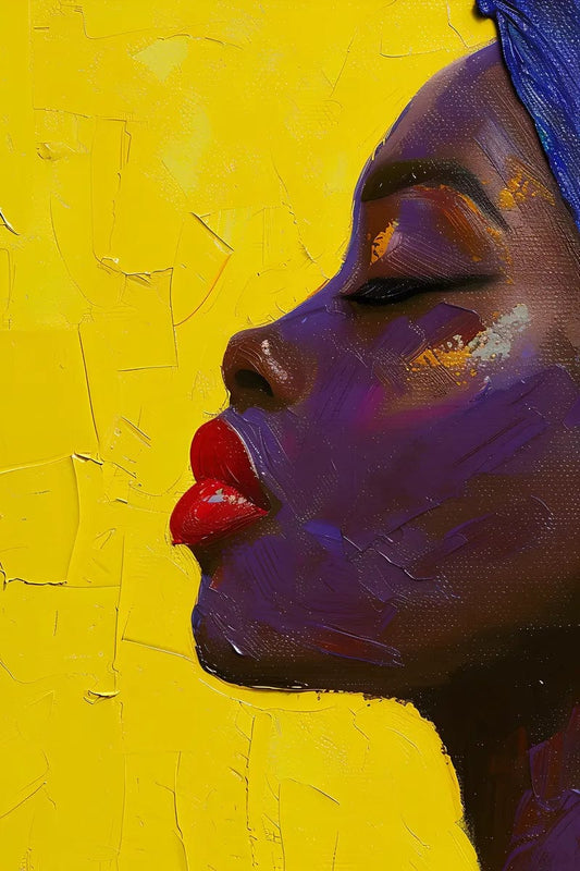 Tablou Canvas - Afro 21 Eleganta Suprema