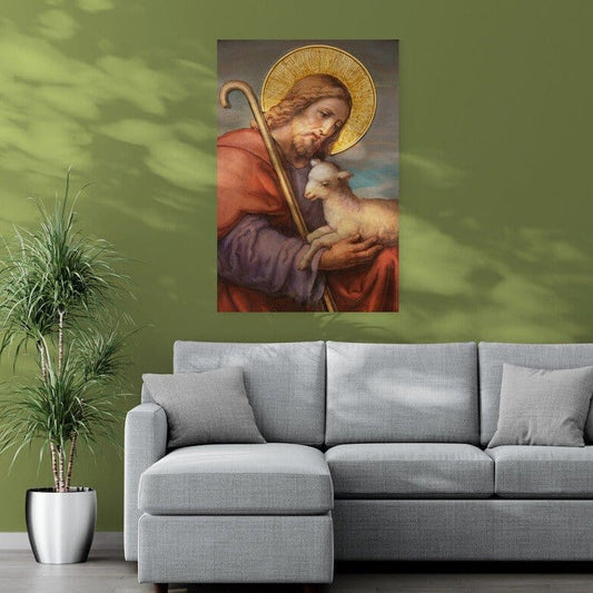 Icoana pe sticla - Domnul, Pastorul meu - Cameradevis.ro