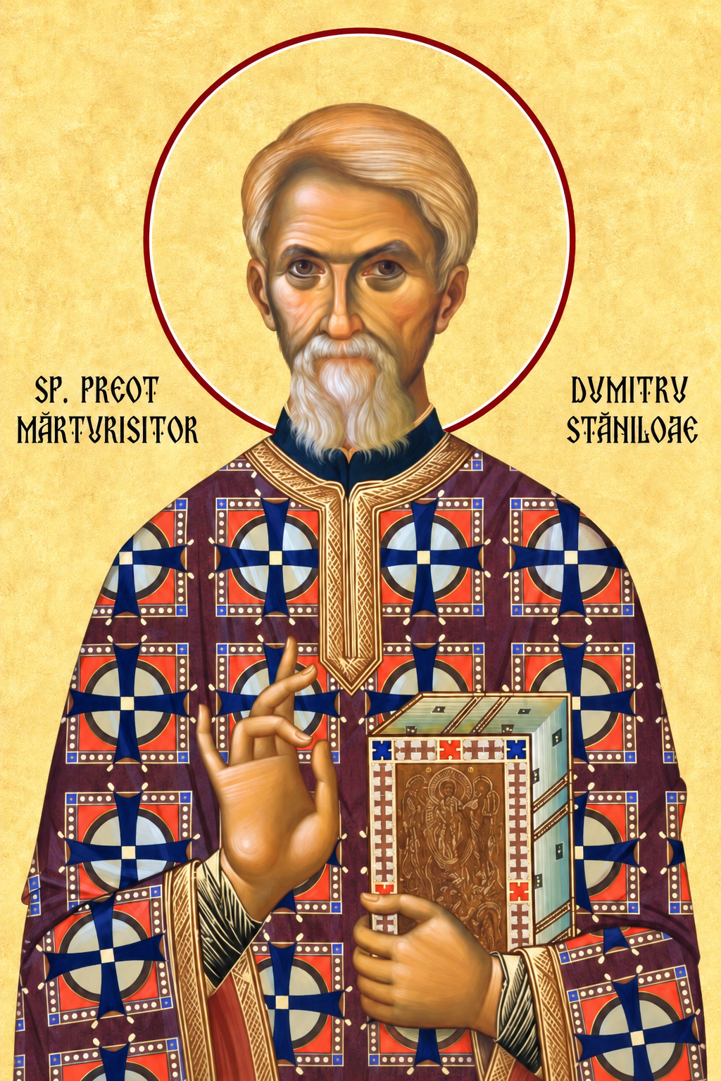 Icoana - Sfantul Preot Marturisitor Dumitru Staniloae