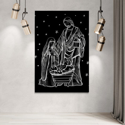 Tablou Canvas - Ieslea din Betleem